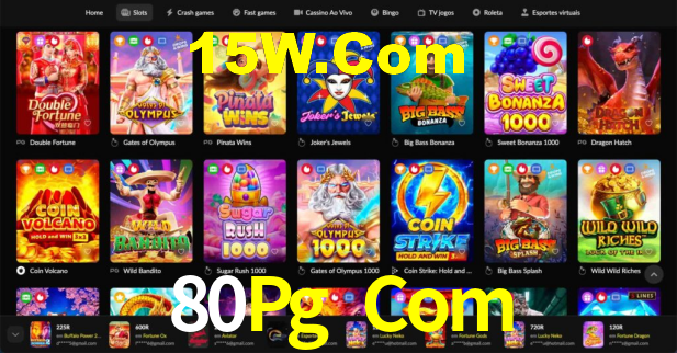 Bônus Generosos e Exclusivos no 80Pg Com para Você!